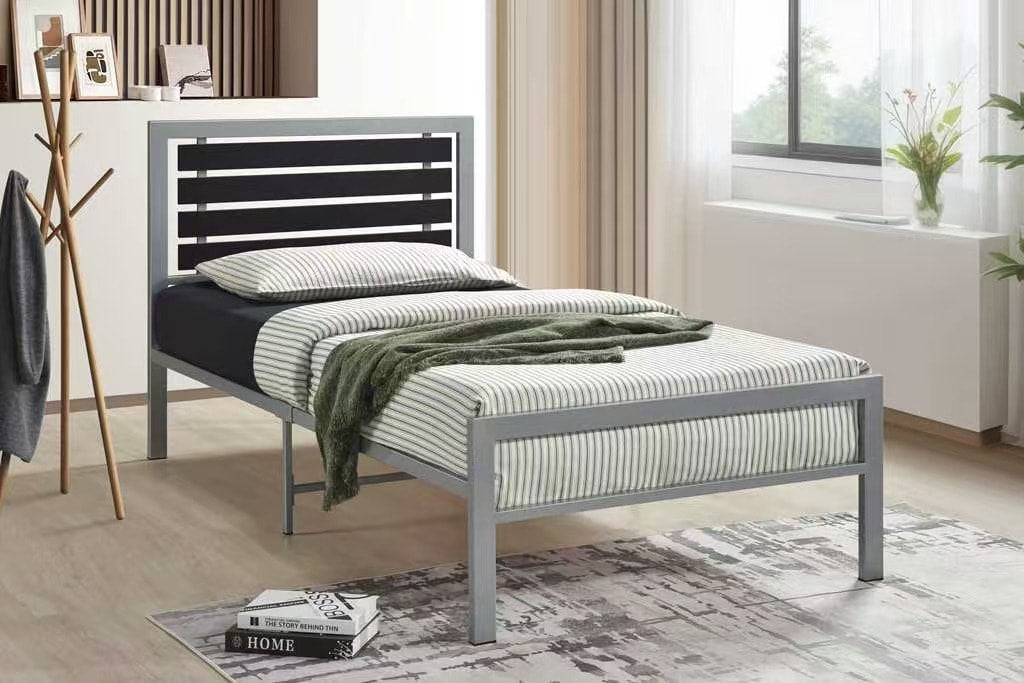 Luxe Metal Twin Platform Bed by Happy Homes at Eve Furniture