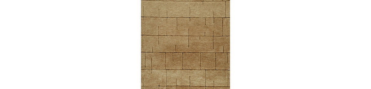 Luzmont Golden Brown Medium Rug by Ashley at Eve Furniture