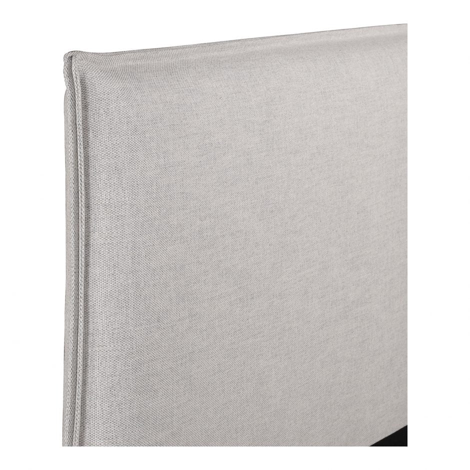 Luzon Bed - Light Grey by Moe's Home at Eve Furniture