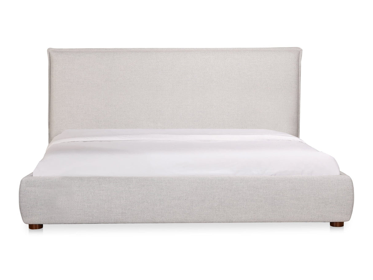 Luzon Light Grey King Bed by MOES at Eve Furniture