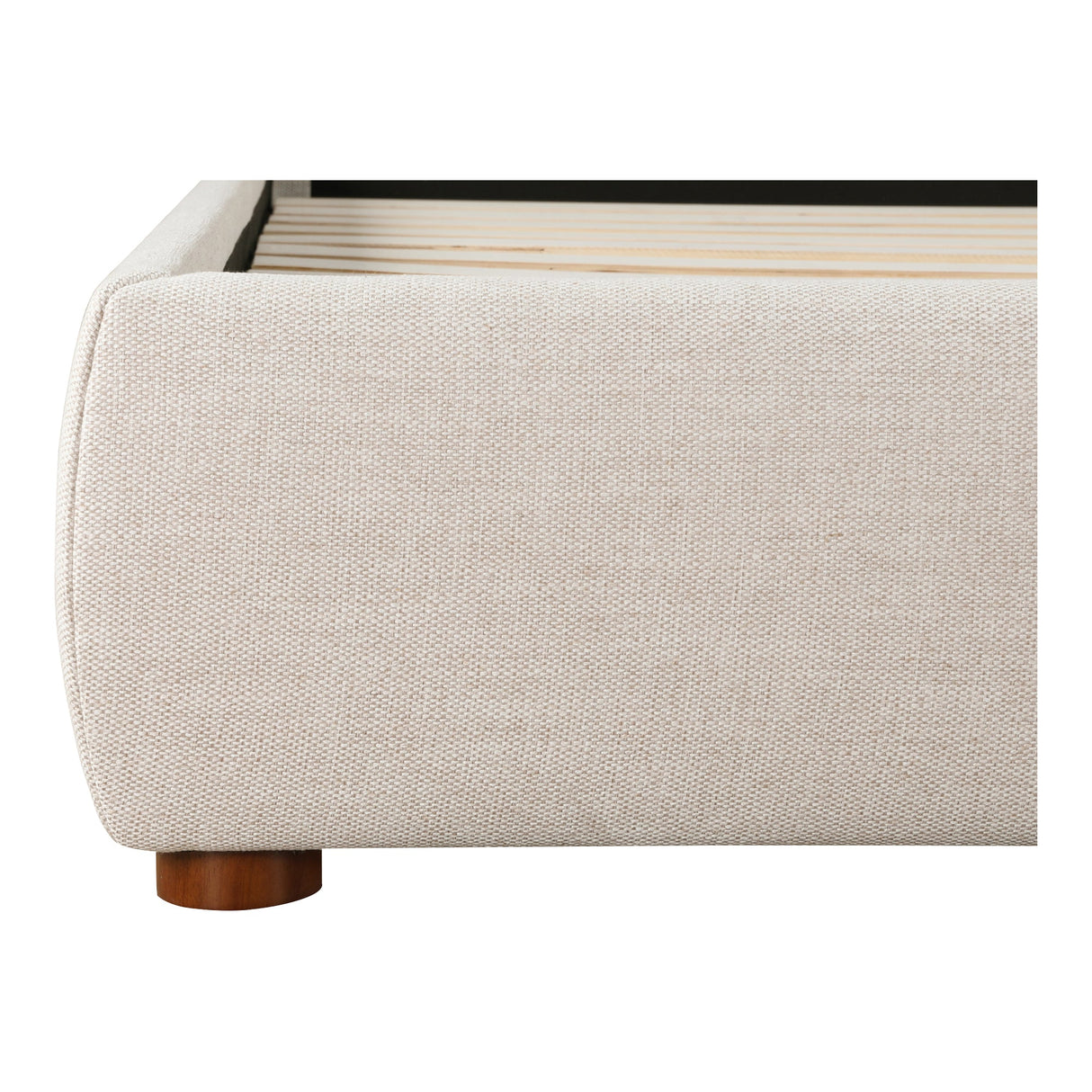 Luzon Wheat King Bed Tall Headboard by MOES at Eve Furniture
