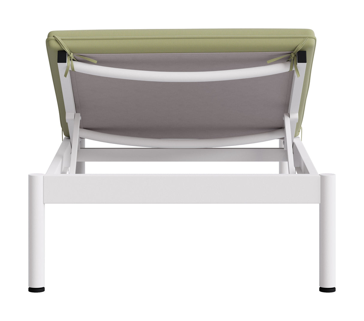 Lychee Green Outdoor Chaise Lounge by Zuomod at Eve Furniture
