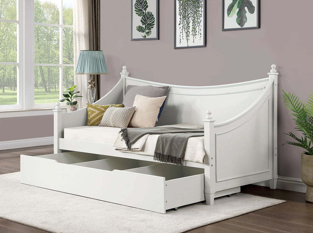 Lycoris White Twin Daybed by Furniture of America at Eve Furniture