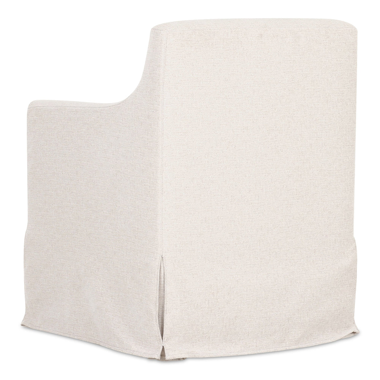 Lydia Beige Slipcover Dining Chair by MOES at Eve Furniture