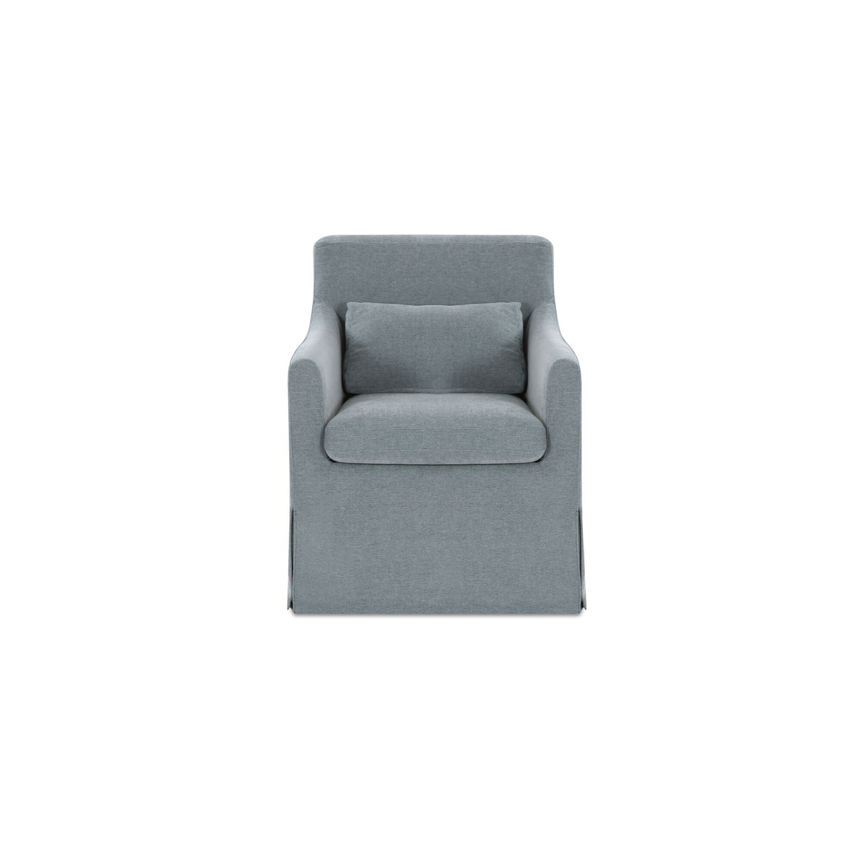 Lydia Blue Slipcover Dining Chair by MOES at Eve Furniture