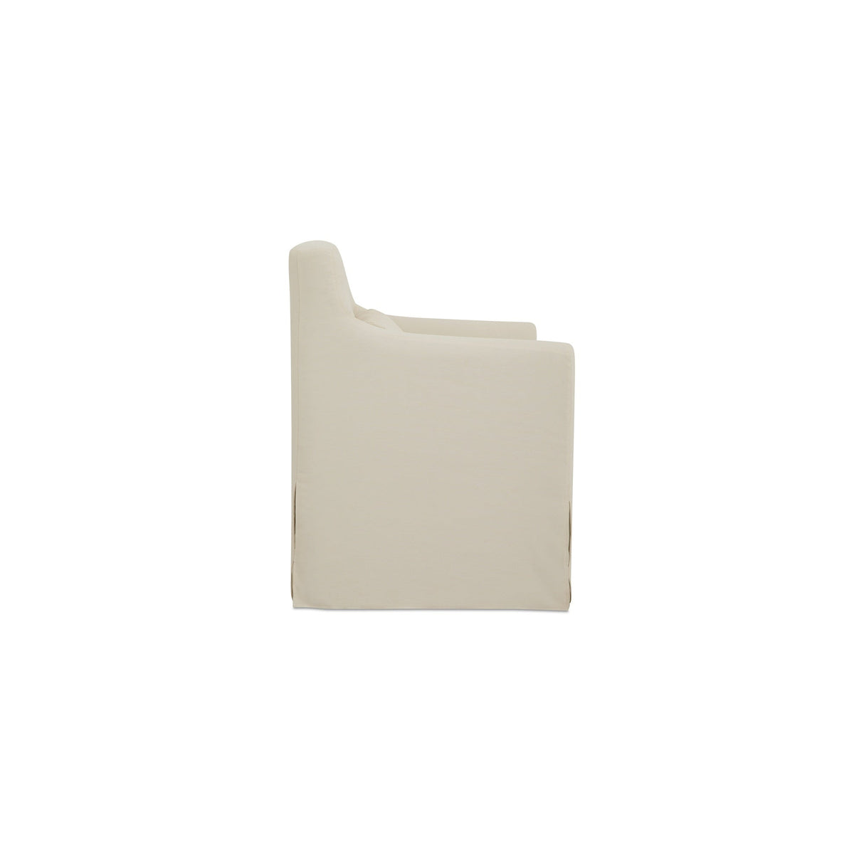 Lydia Cream Outdoor Slipcover Dining Chair by Moe's Home at Eve Furniture