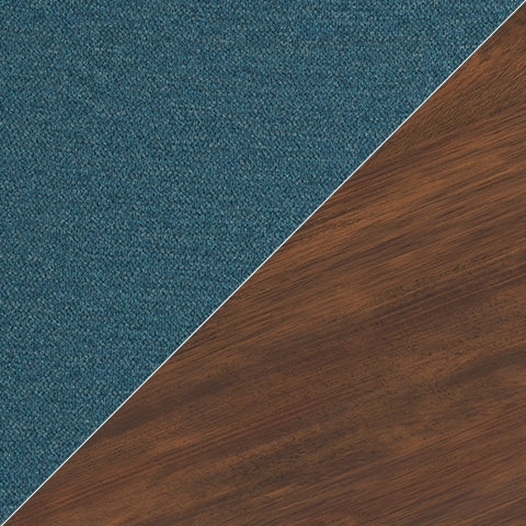 Lyncott Blue/Brown Round Dining Room Set by Ashley at Eve Furniture