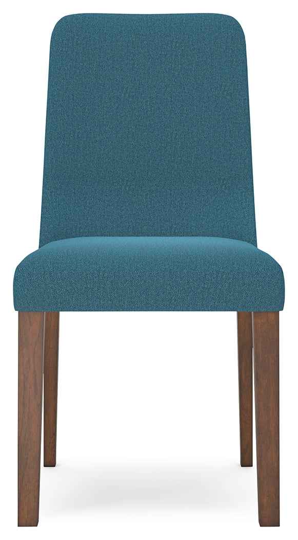 Lyncott Blue/Brown Round Dining Room Set by Ashley at Eve Furniture