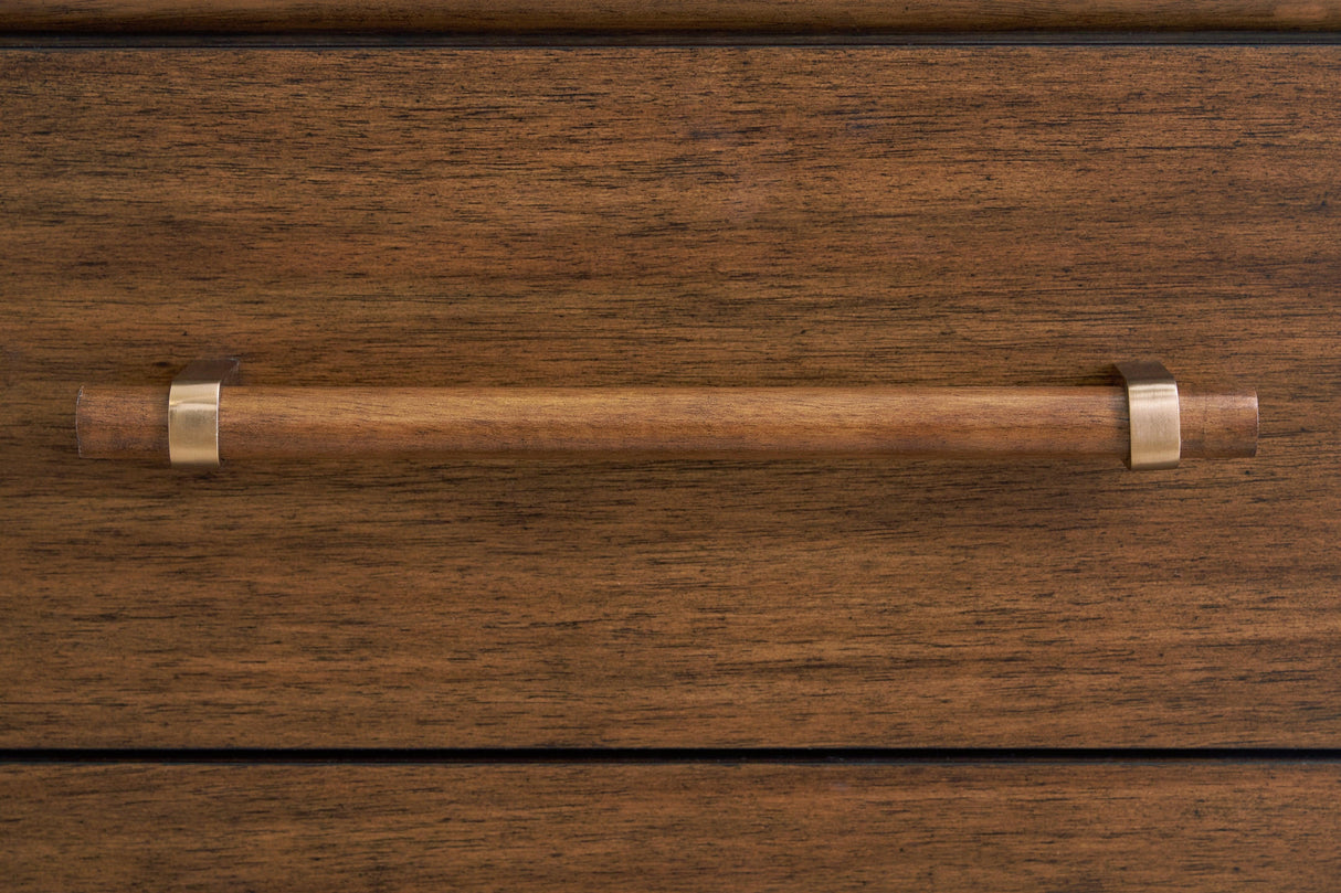 Lyncott Brown Chest of Drawers by Ashley at Eve Furniture