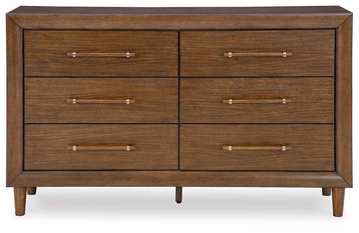 Lyncott Brown Dresser by Ashley at Eve Furniture
