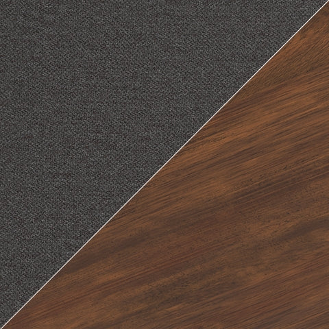 Lyncott Charcoal & Brown Round Dining Room Set by Ashley at Eve Furniture
