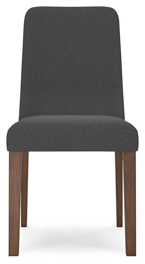 Lyncott Charcoal & Brown 64" Extendable Dining Room Set by Ashley at Eve Furniture