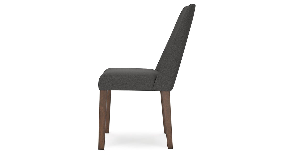 Lyncott Charcoal & Brown 92" Extendable Dining Room Set by Ashley at Eve Furniture