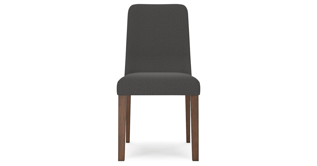 Lyncott Charcoal & Brown 92" Extendable Dining Room Set by Ashley at Eve Furniture