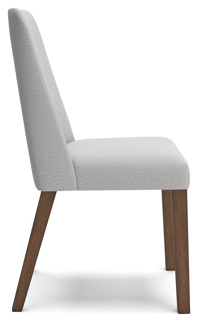 Lyncott Gray/Brown Dining Chair, Set of 2 by Ashley at Eve Furniture
