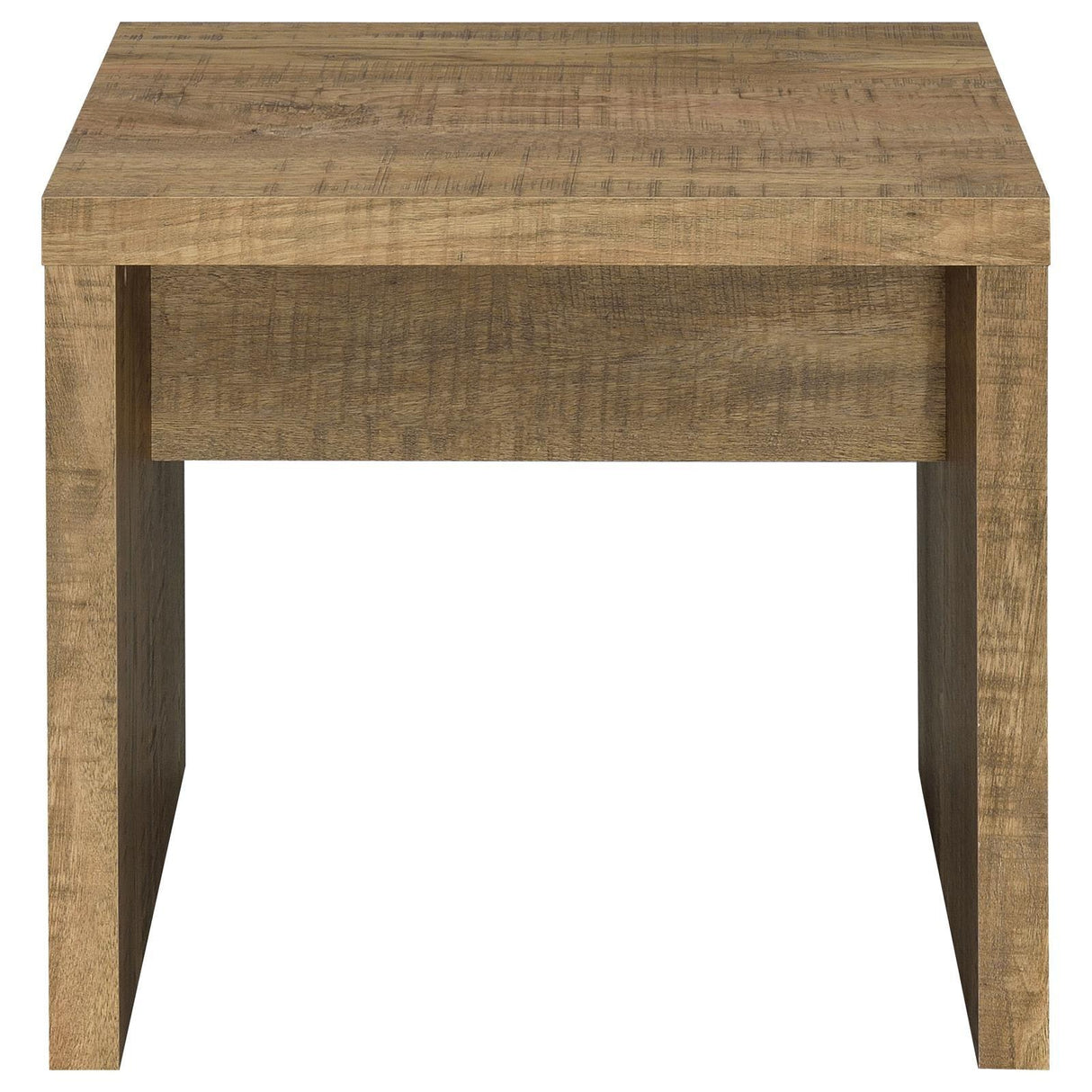 Lynette Mango Square Engineered Wood End Table by Coaster at Eve Furniture