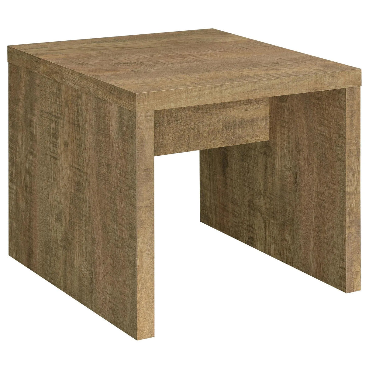 Lynette Mango Square Engineered Wood End Table by Coaster at Eve Furniture