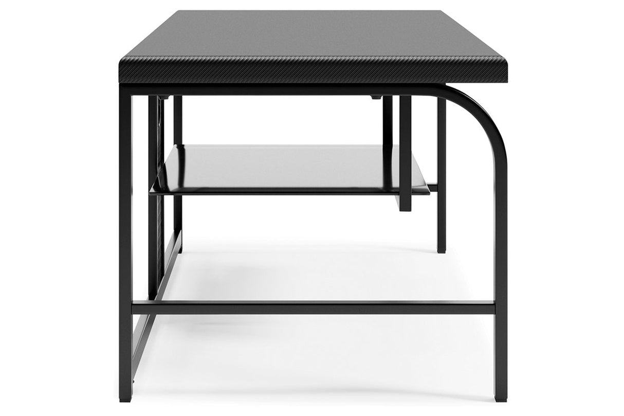 Lynxtyn Black 48" TV Stand by Ashley at Eve Furniture