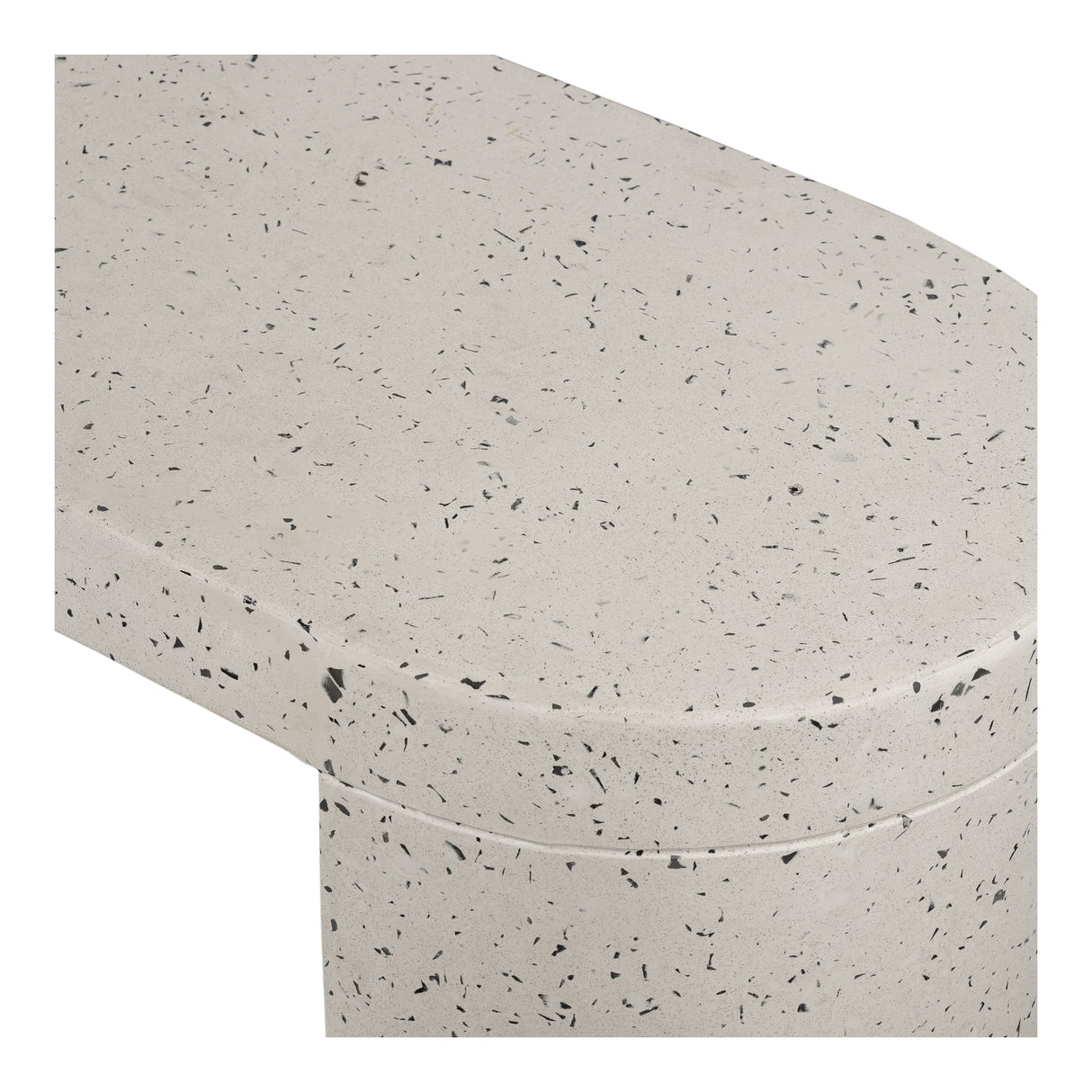 Lyon Light Grey Outdoor Bench by Moe's Home at Eve Furniture