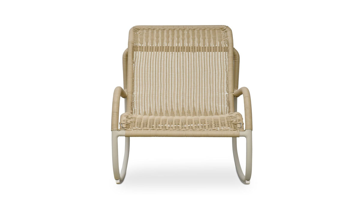 Lyra Outdoor Rocking Chair Beige by Moe's Home at Eve Furniture