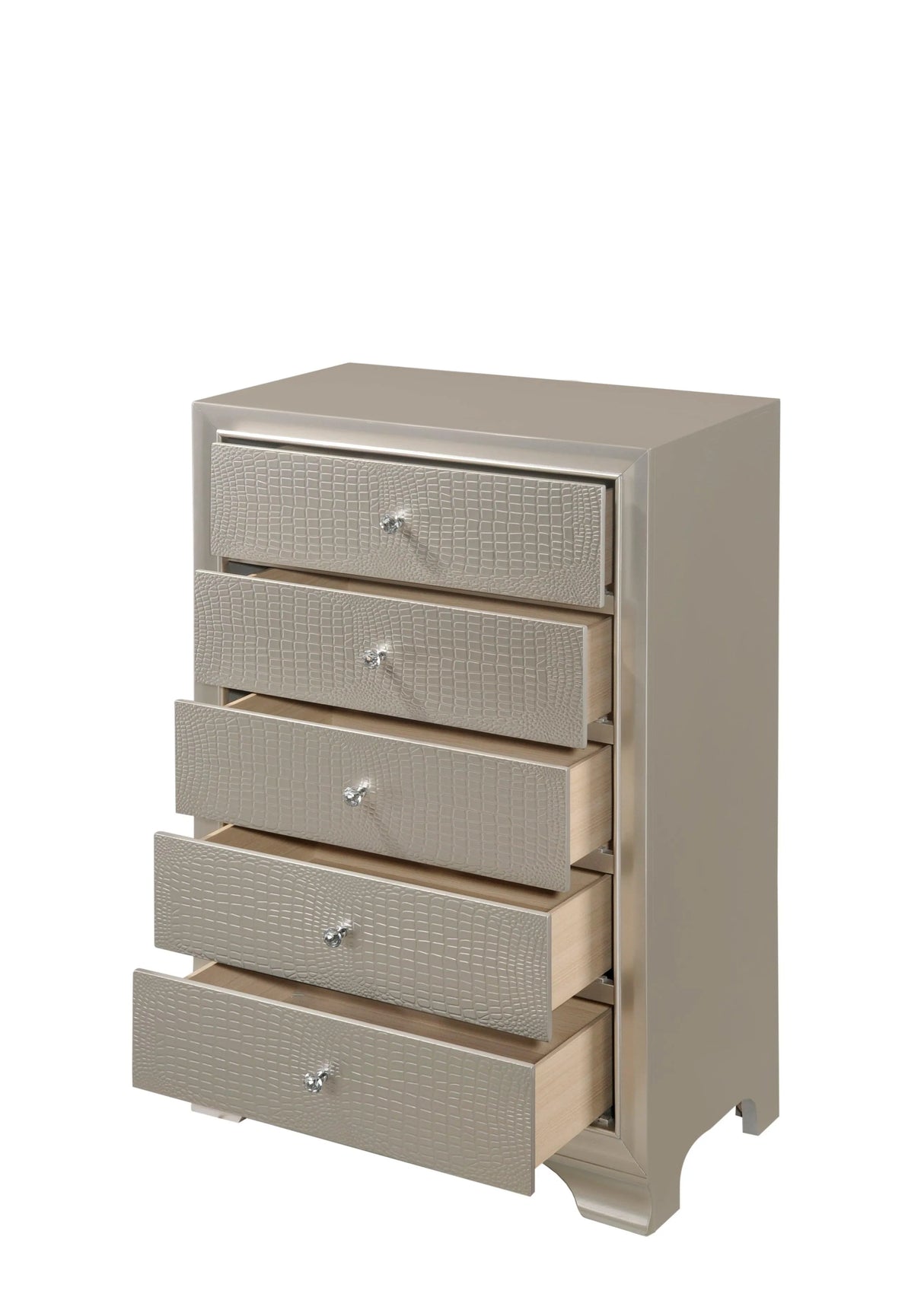 Lyssa Champagne Chest by Crown Mark at Eve Furniture