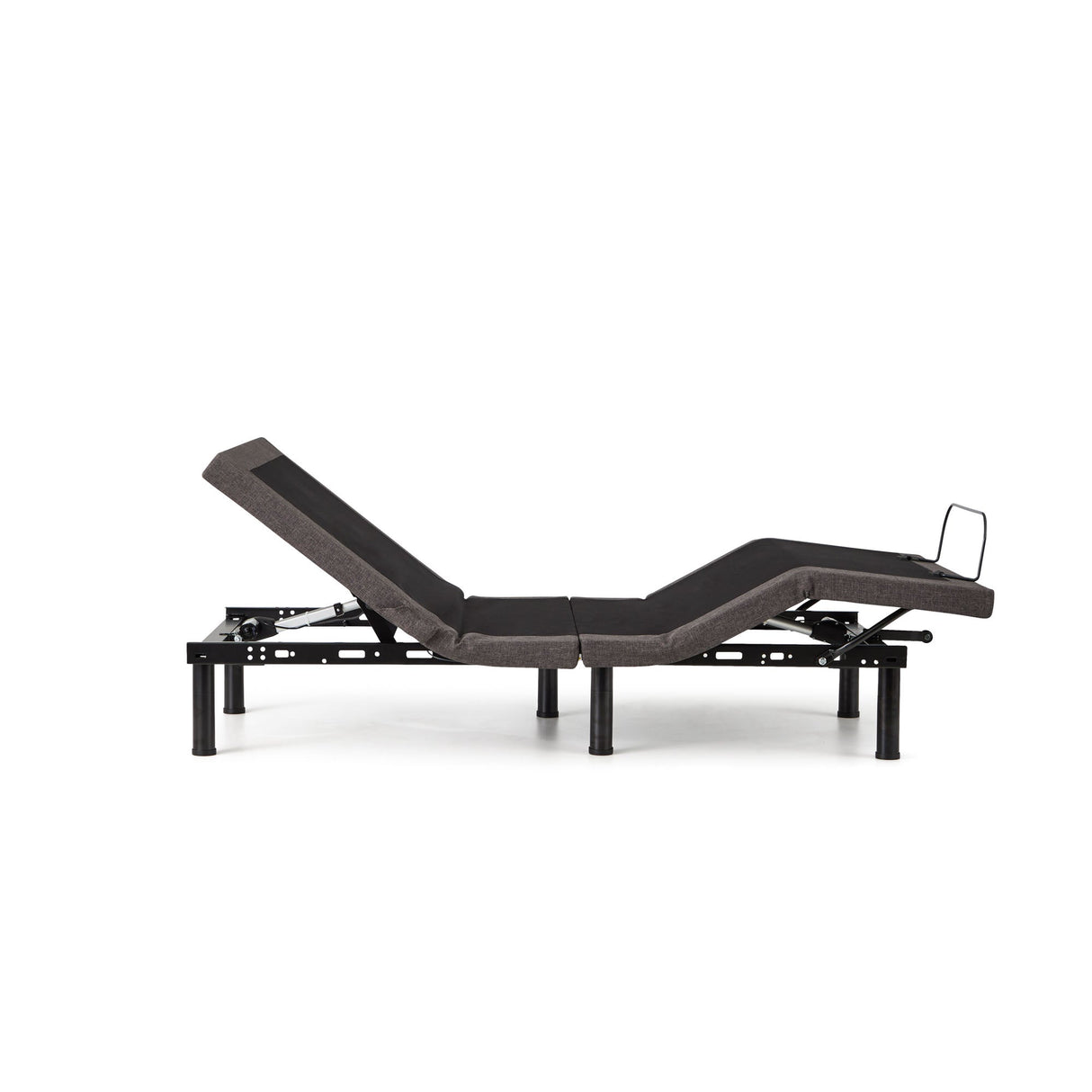 M455 Charcoal Split Cal King Adjustable Bed Base by Malouf at Eve Furniture