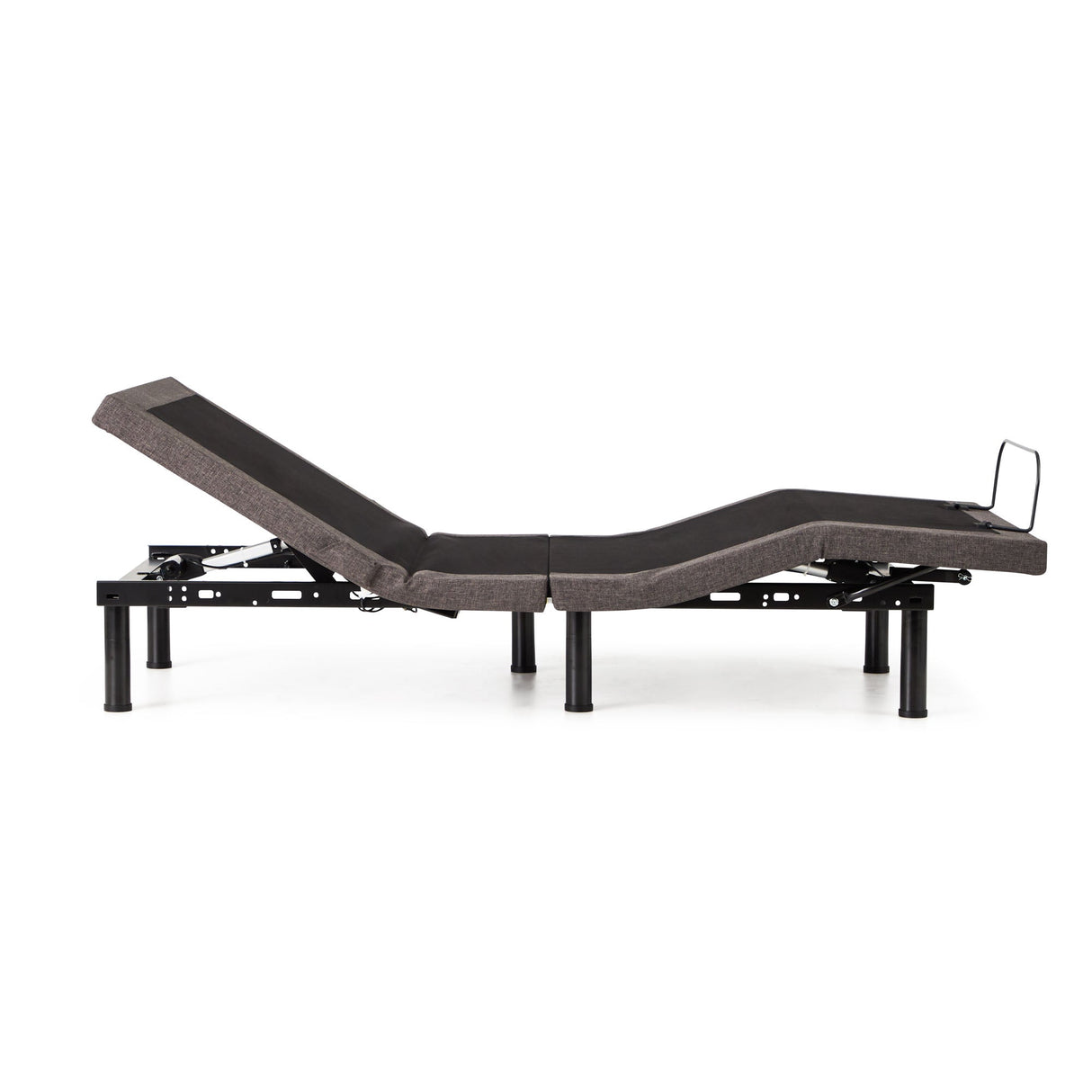 M555 Charcoal Queen Adjustable Base by Malouf at Eve Furniture