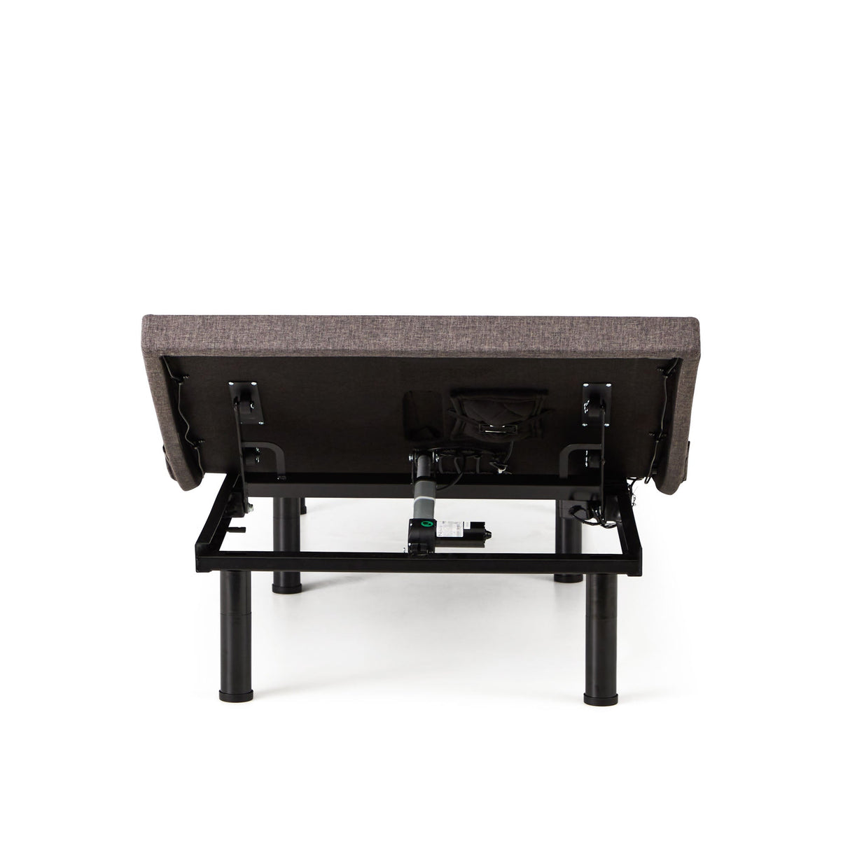 M555 Charcoal Queen Adjustable Base by Malouf at Eve Furniture