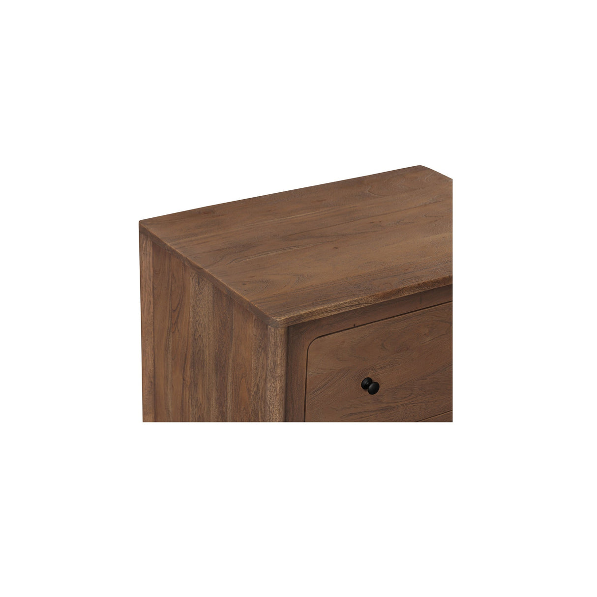 Mabel Dark Brown Nightstand by Moe's Home at Eve Furniture
