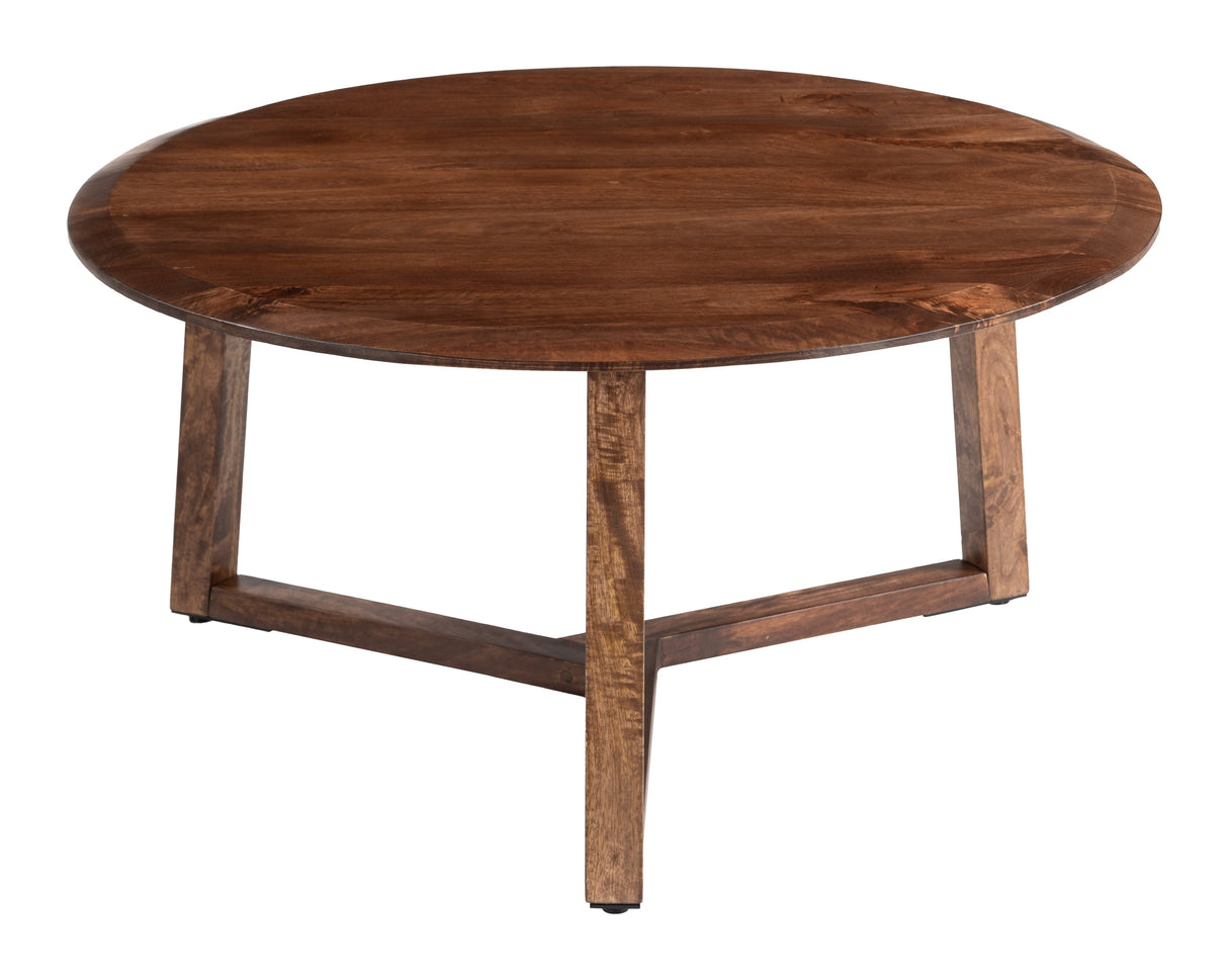 Macaria Walnut Coffee Table by Zuomod at Eve Furniture