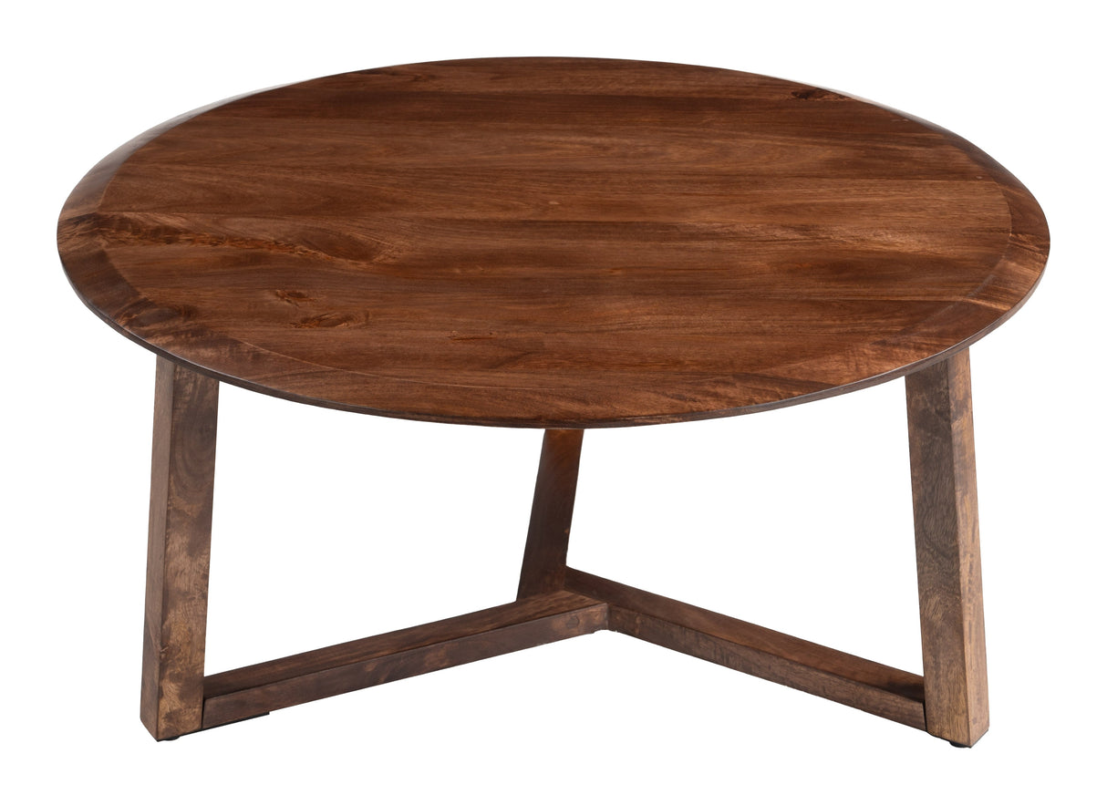 Macaria Walnut Coffee Table by Zuomod at Eve Furniture