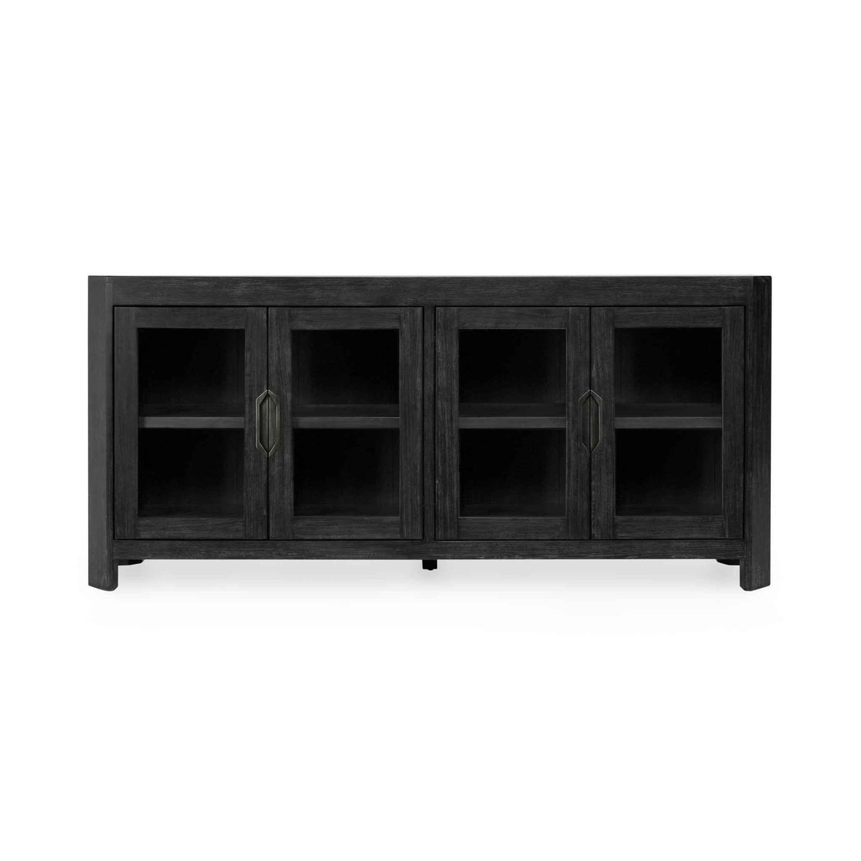 Macarthur 4 Door Cabinet - Aged Black by Classic Home at Eve Furniture
