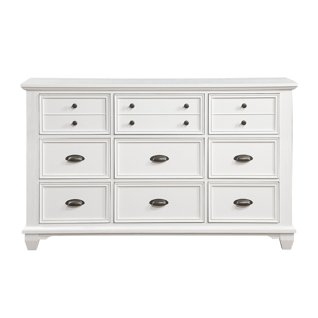 Mackinac White Dresser by Homelegance at Eve Furniture