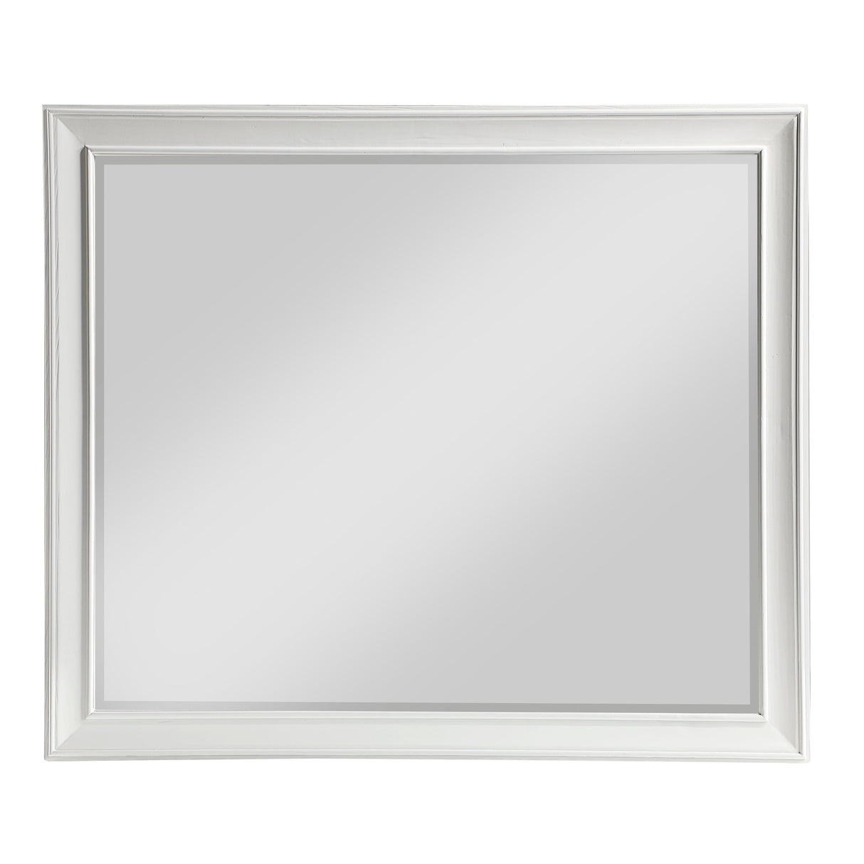 Mackinac White Mirror (Mirror Only) by Homelegance at Eve Furniture