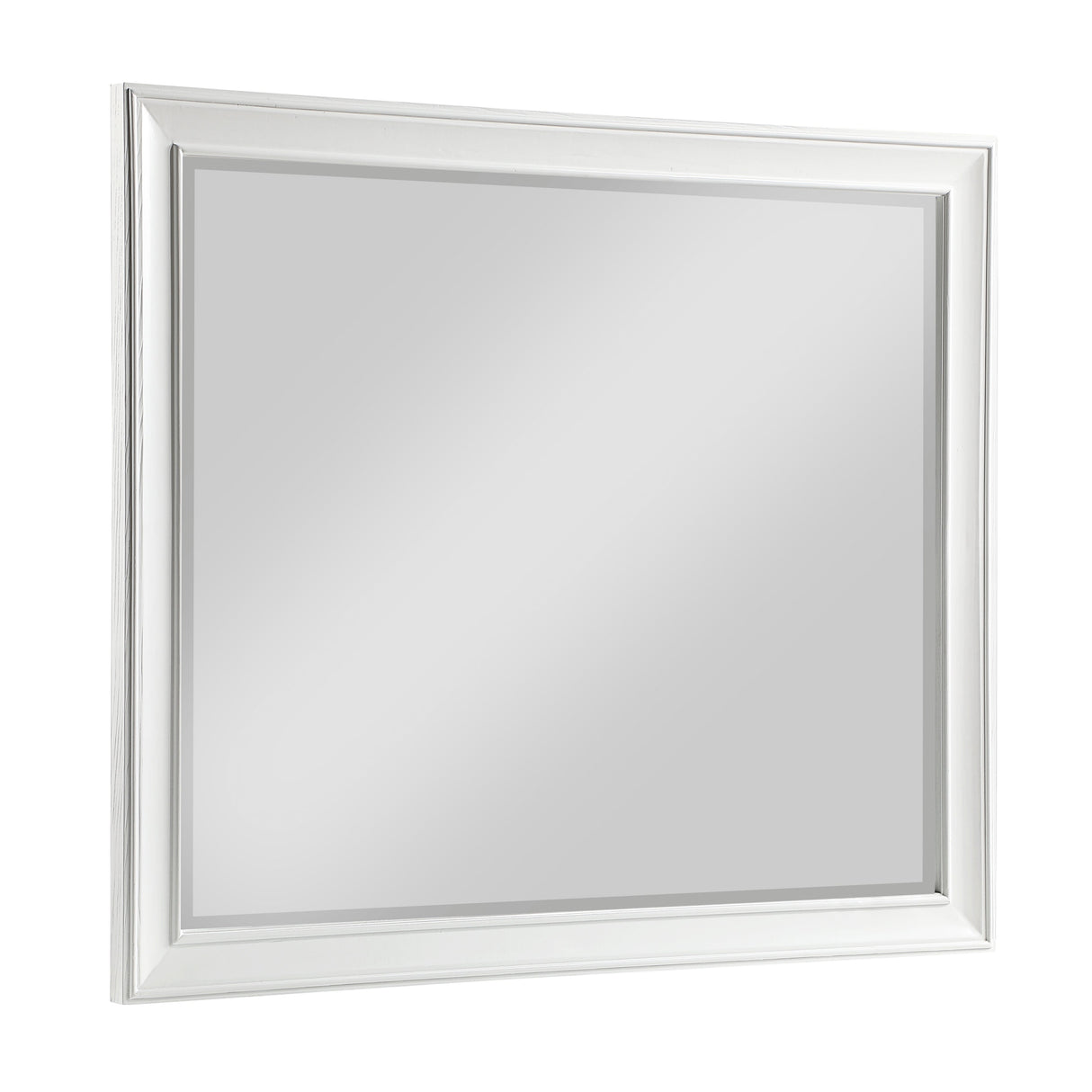 Mackinac White Mirror (Mirror Only) by Homelegance at Eve Furniture