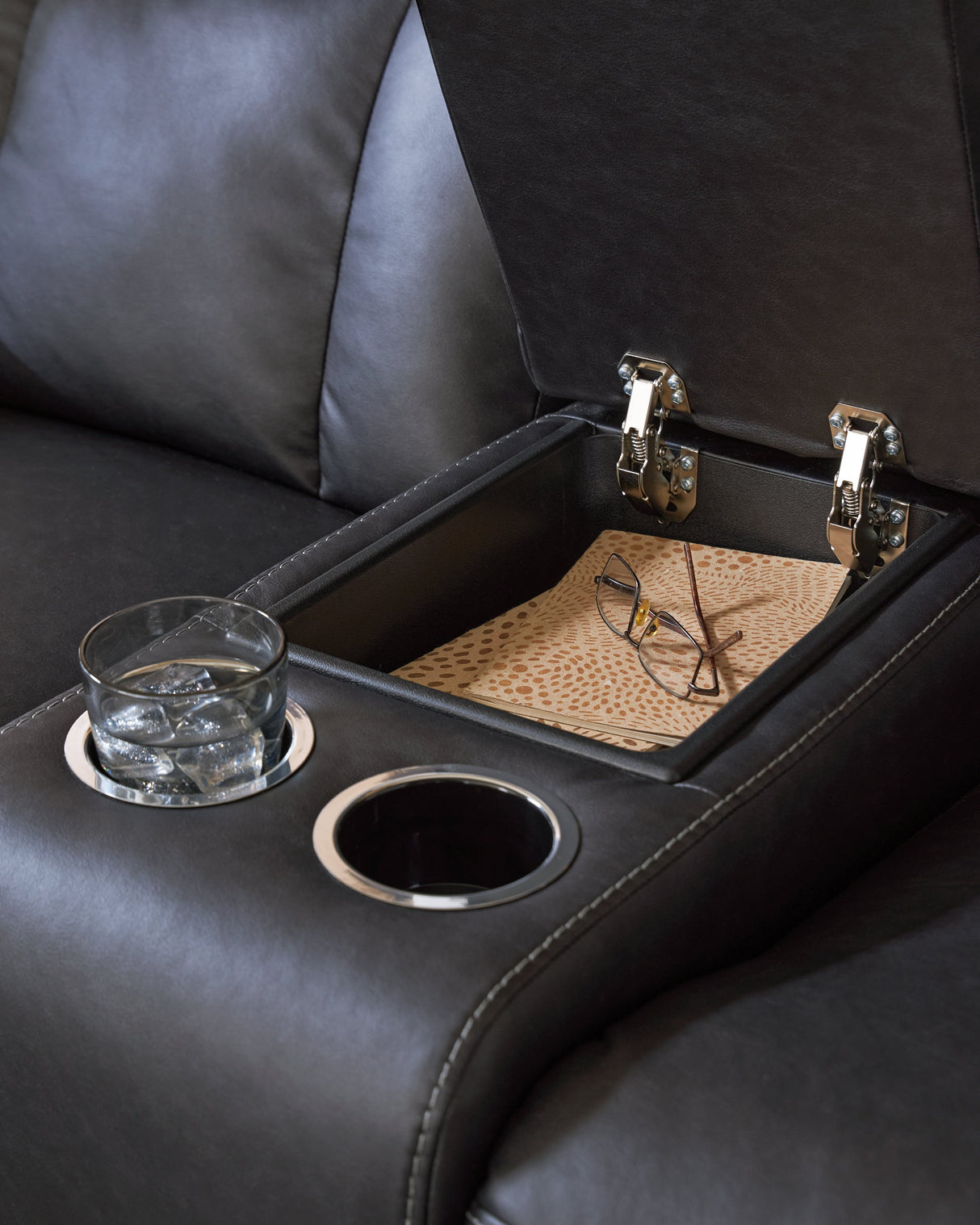 Mackmenville Carbon Reclining Living Room Set by Ashley at Eve Furniture