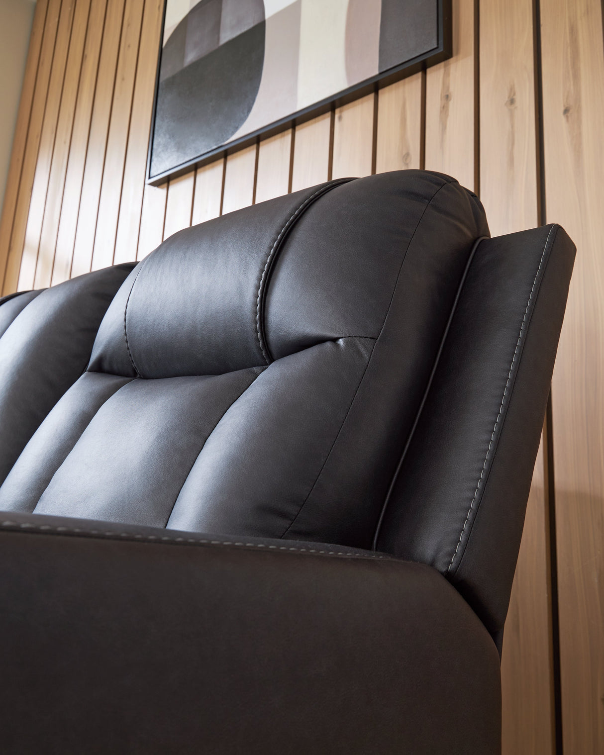 Mackmenville Carbon Reclining Sofa by ASHLEY FURNITURE at Eve Furniture