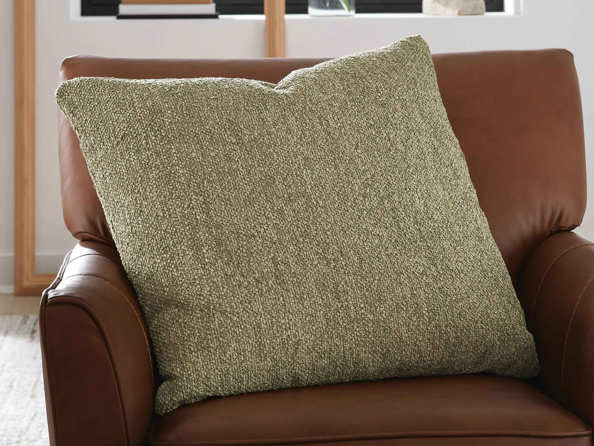 Macsen Olive Green Pillow by Ashley at Eve Furniture