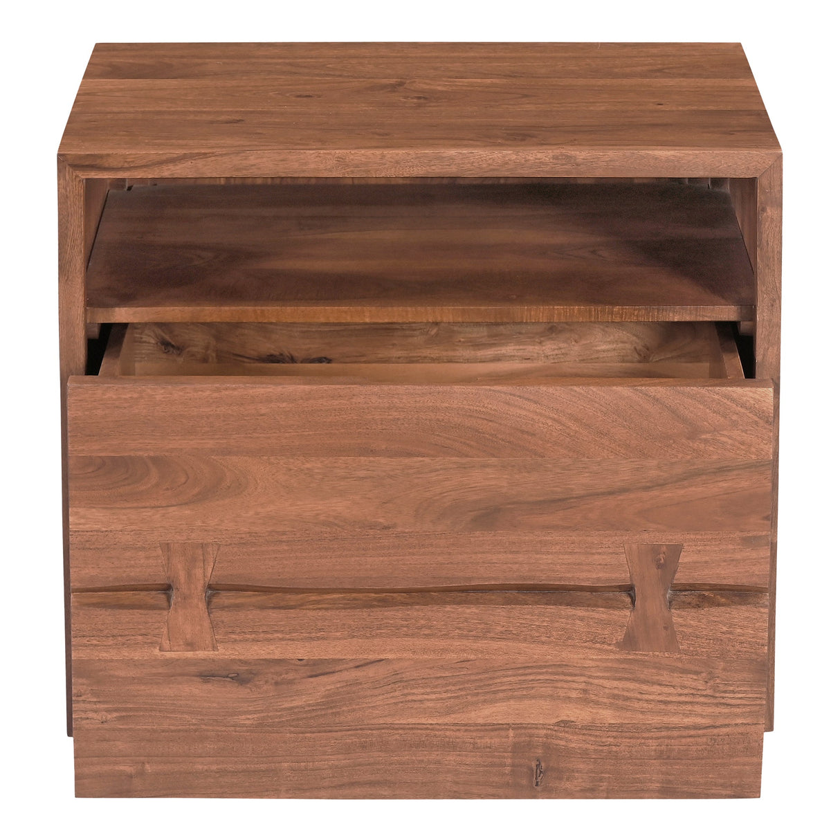 Madagascar Brown Nightstand by Moe's Home at Eve Furniture