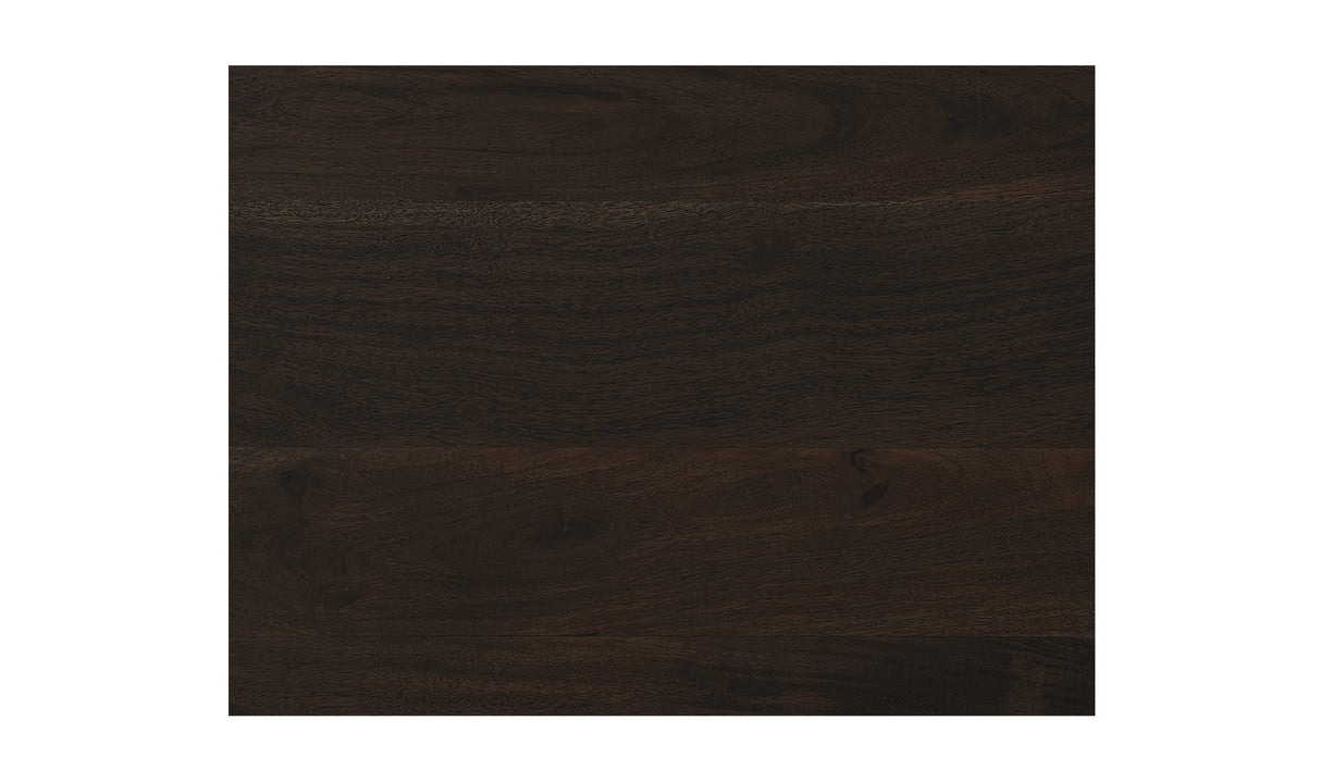 Madagascar Platform Bed Dark Brown by Moe's Home at Eve Furniture