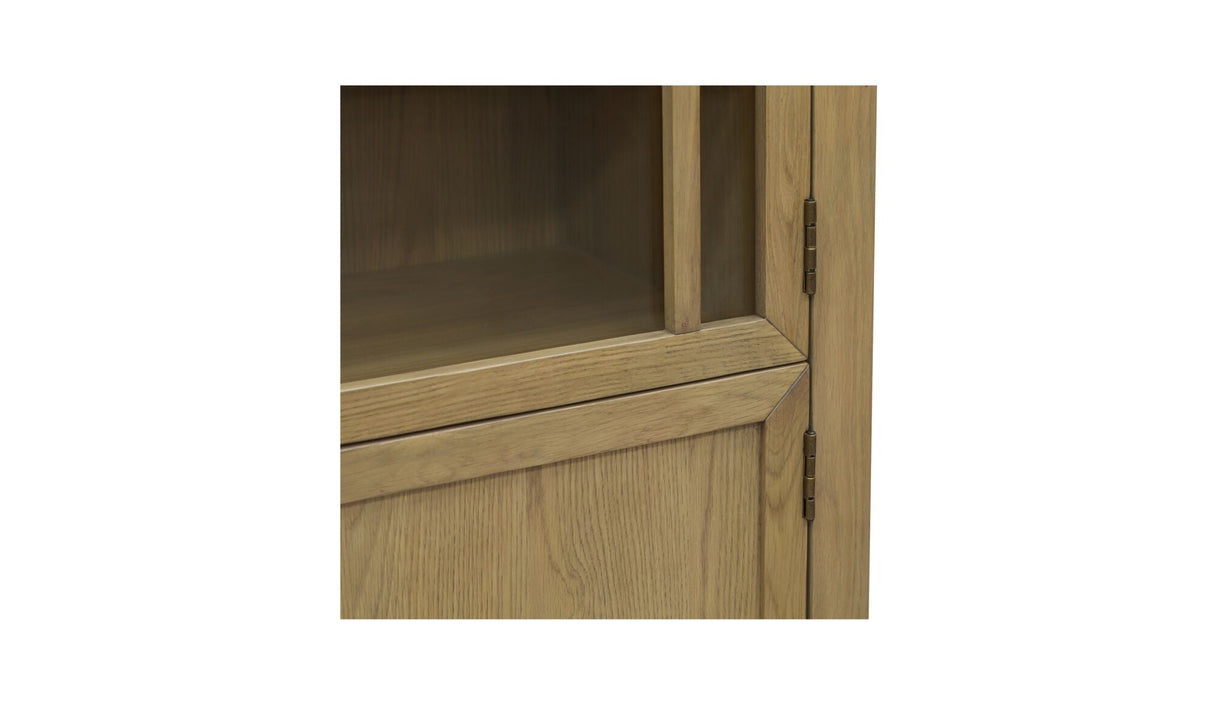 Maddie Cabinet Natural by Moe's Home at Eve Furniture