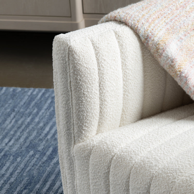 Maddison White Accent Chair by Crestview at Eve Furniture