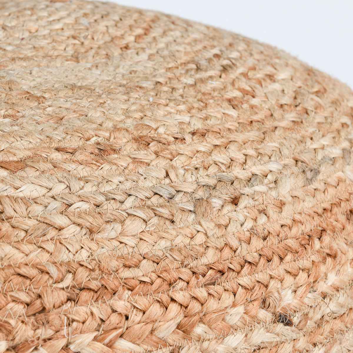Madeira Jute Natural Pouf by Classic Home at Eve Furniture