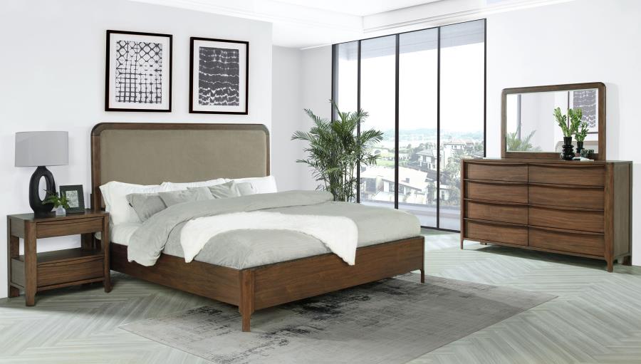 Maderia Walnut 4-piece Queen Bedroom Set by Coaster at Eve Furniture