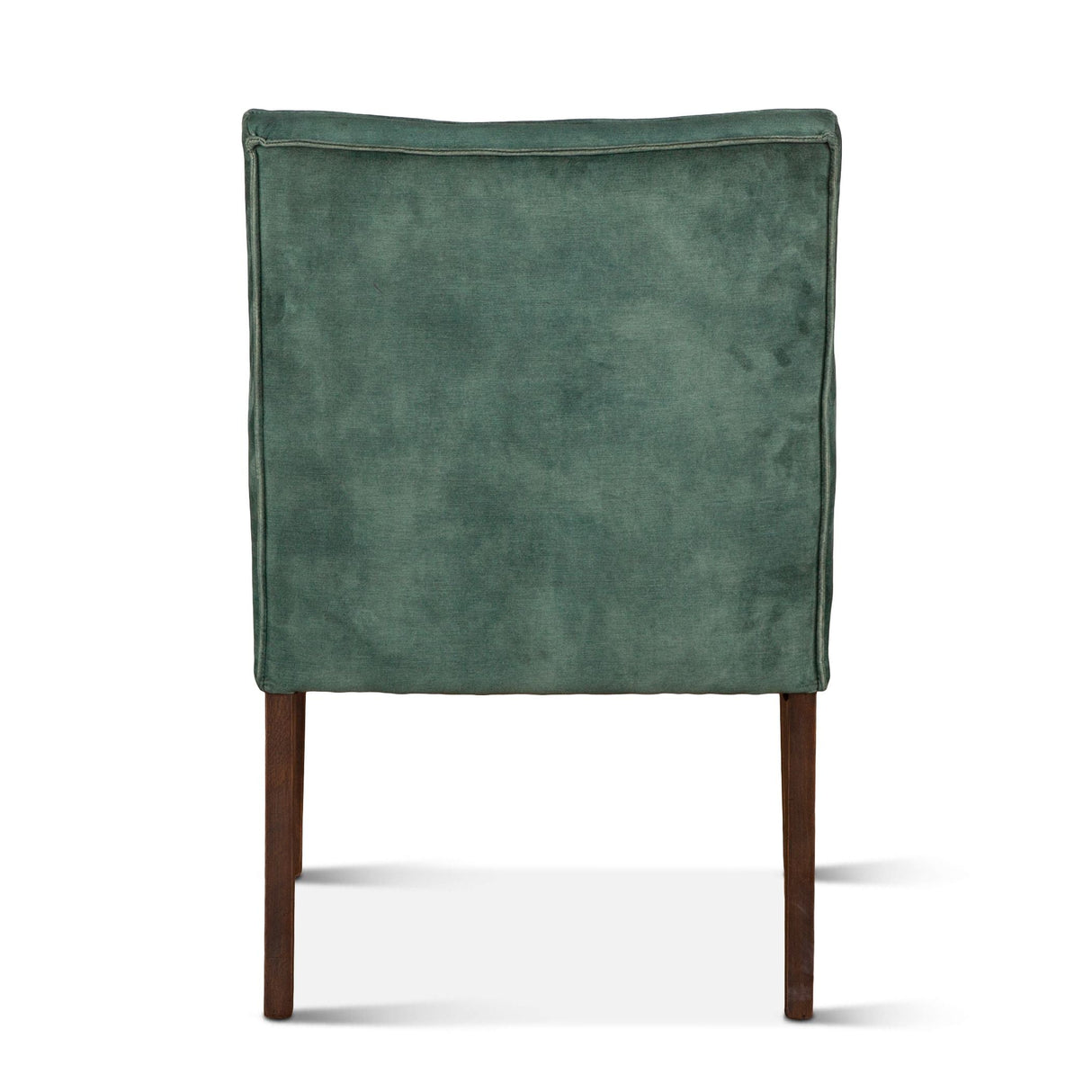 Madison 24" Dining Armchair in Green Velvet with Dark Legs by Home Trends & Design at Eve Furniture