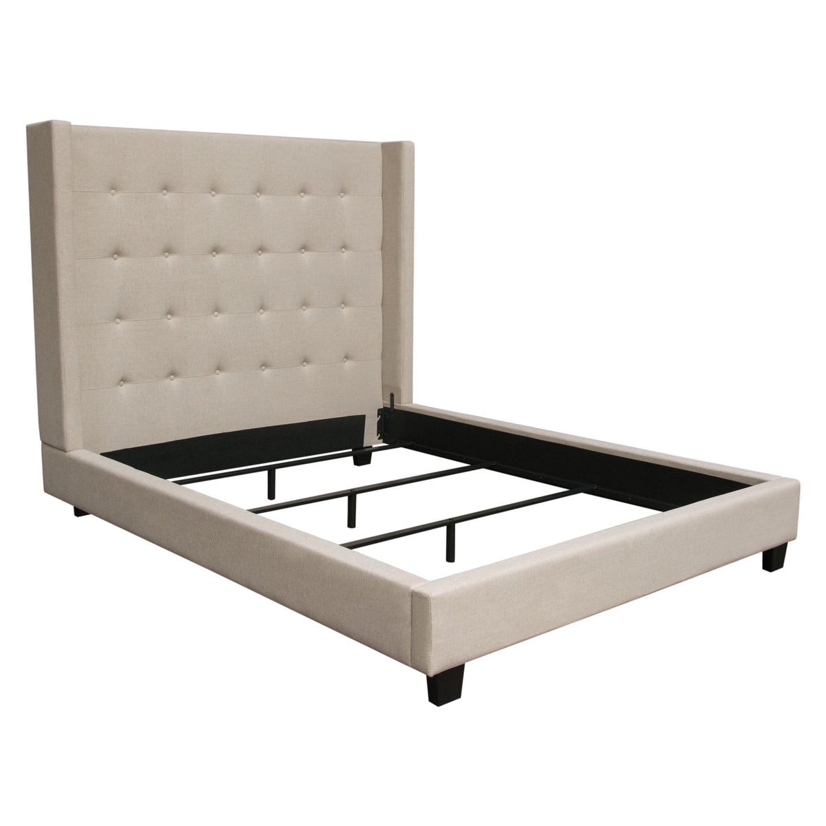 Madison Ave Sand Queen Bed by Diamond Sofa at Eve Furniture