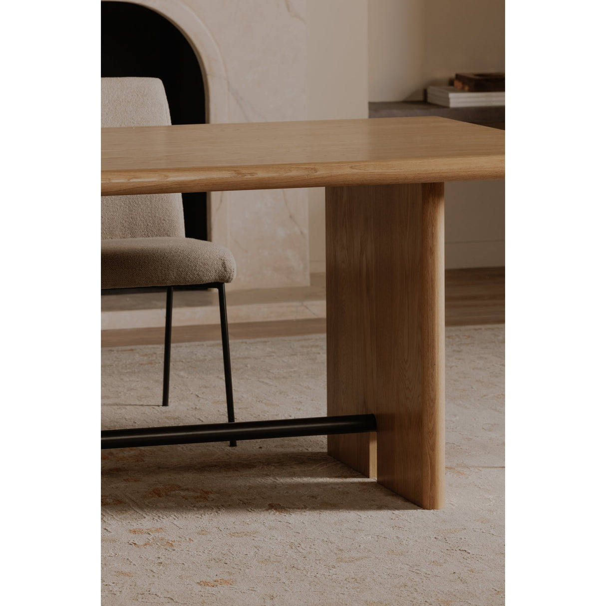Madison Natural Dining Table by MOES at Eve Furniture