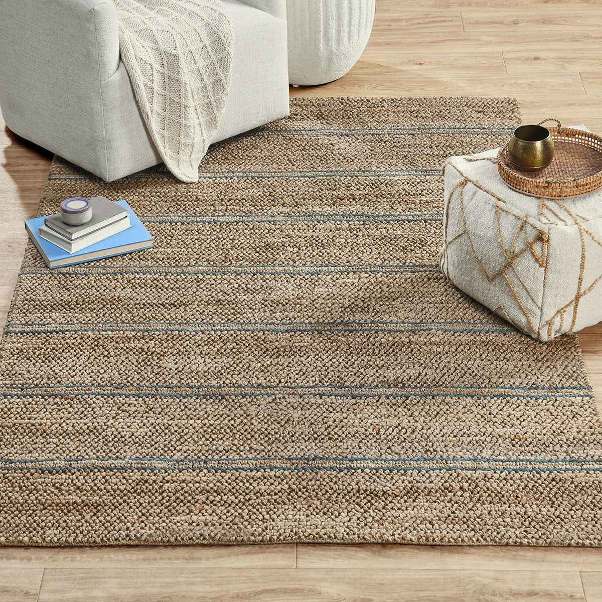 Madrid Navy Rug by Classic Home at Eve Furniture