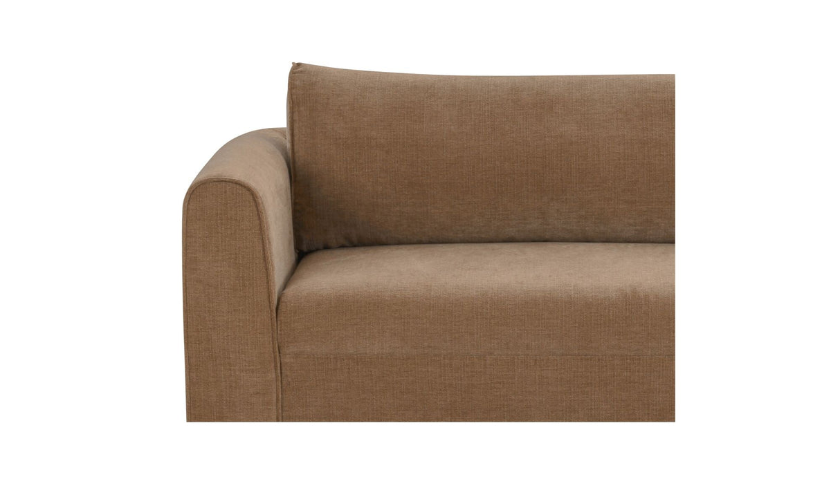 Madrid Sectional Heritage Taupe by Moe's Home at Eve Furniture
