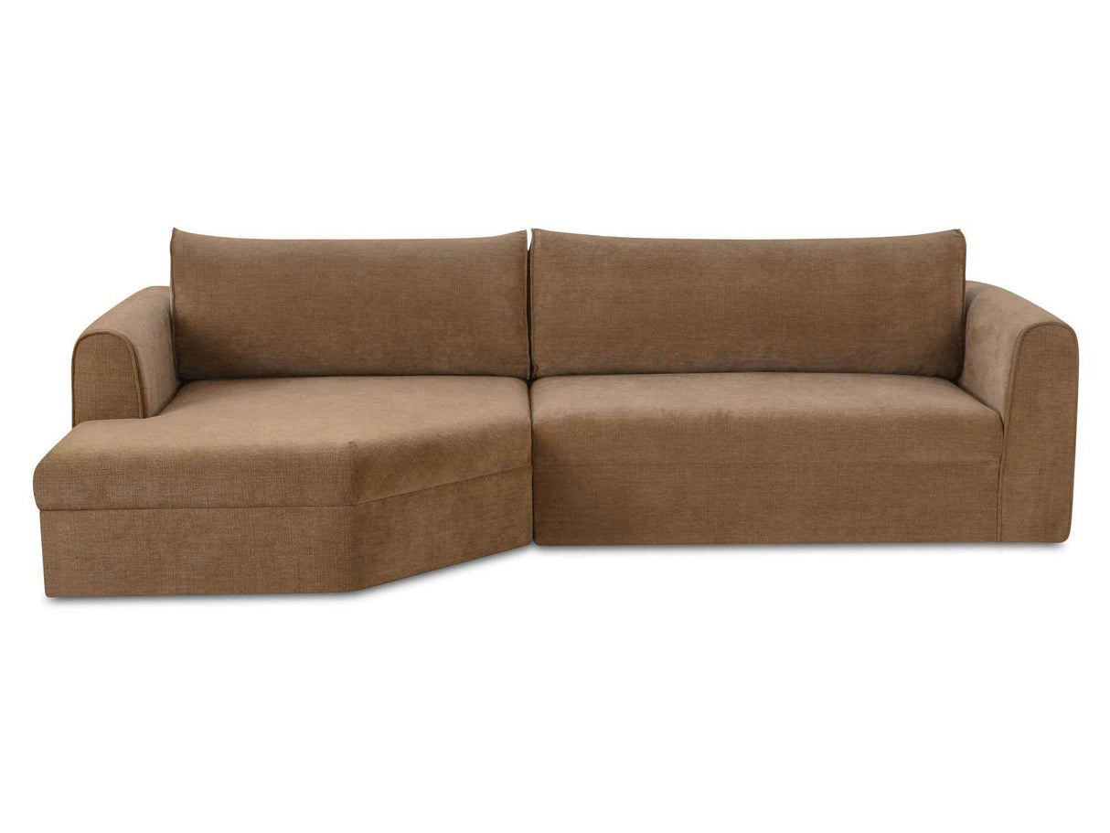 Madrid Taupe Left Sectional
